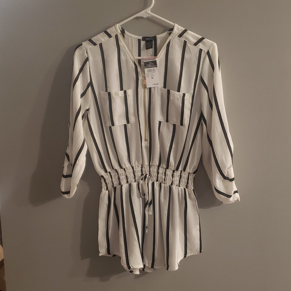 NWT Rue21 Striped Top